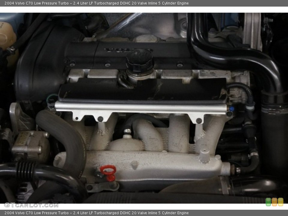 2.4 Liter LP Turbocharged DOHC 20 Valve Inline 5 Cylinder Engine for the 2004 Volvo C70 #102721448