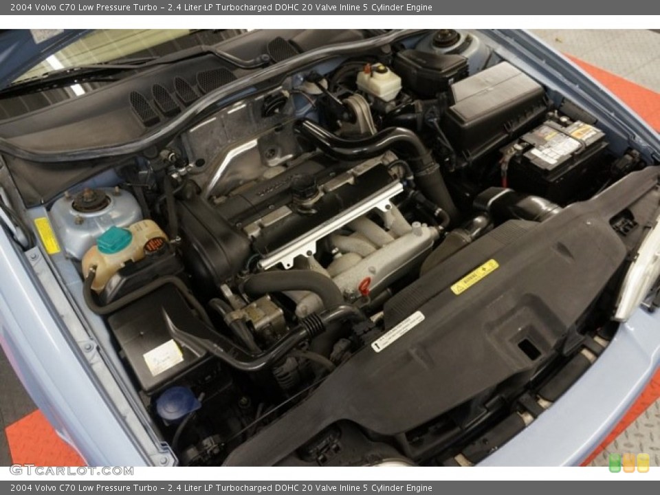 2.4 Liter LP Turbocharged DOHC 20 Valve Inline 5 Cylinder Engine for the 2004 Volvo C70 #102721459
