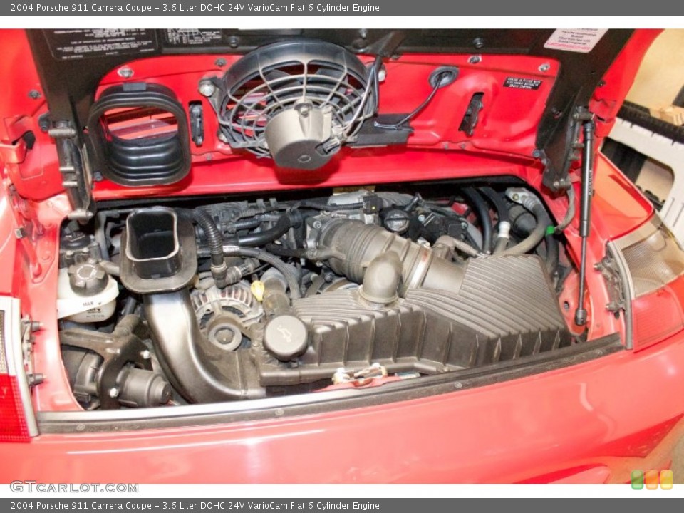 3.6 Liter DOHC 24V VarioCam Flat 6 Cylinder Engine for the 2004 Porsche 911 #102730759
