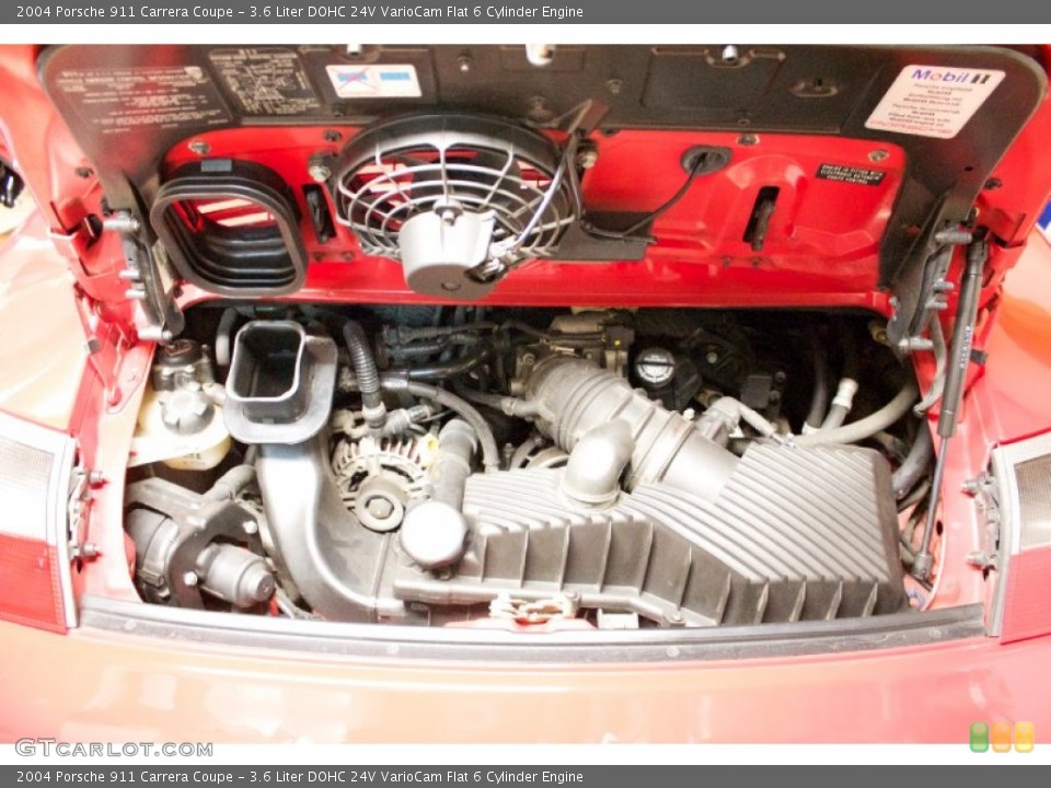 3.6 Liter DOHC 24V VarioCam Flat 6 Cylinder Engine for the 2004 Porsche 911 #102730777