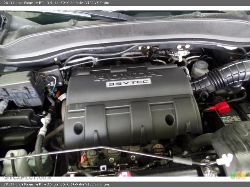 3.5 Liter SOHC 24-Valve VTEC V6 2013 Honda Ridgeline Engine