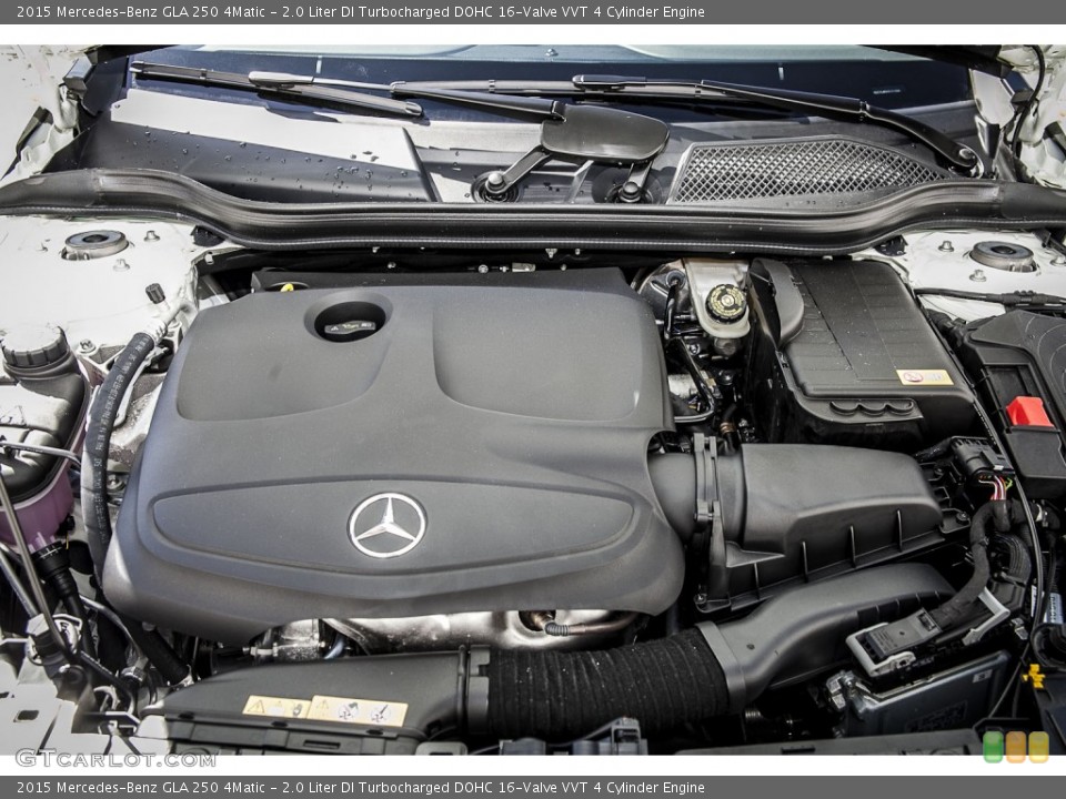 2.0 Liter DI Turbocharged DOHC 16-Valve VVT 4 Cylinder Engine for the 2015 Mercedes-Benz GLA #102747394