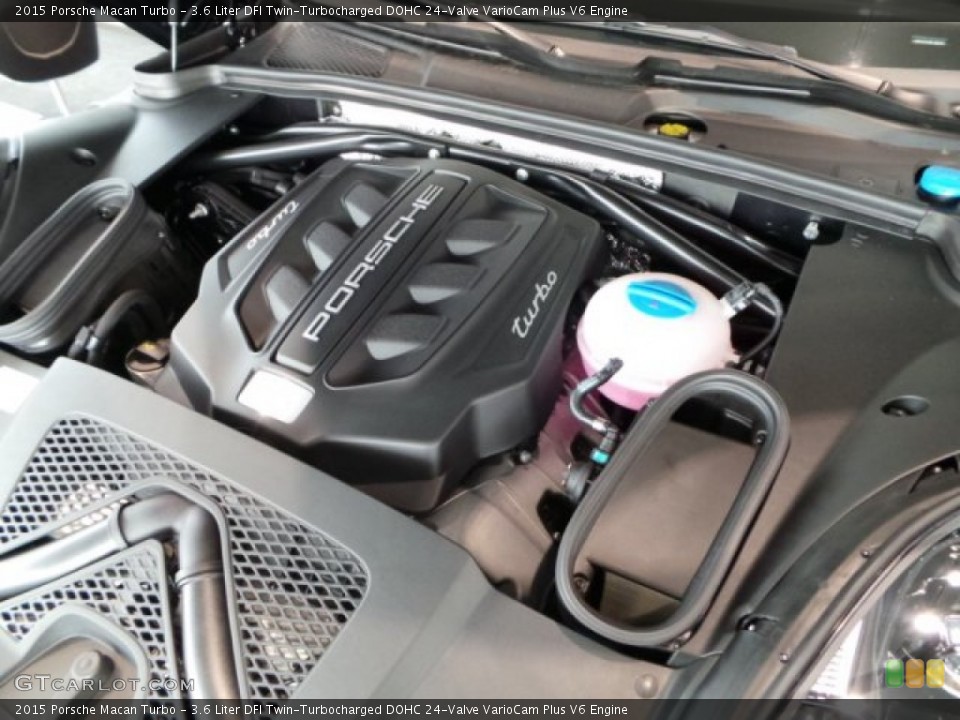 3.6 Liter DFI Twin-Turbocharged DOHC 24-Valve VarioCam Plus V6 Engine for the 2015 Porsche Macan #102779654