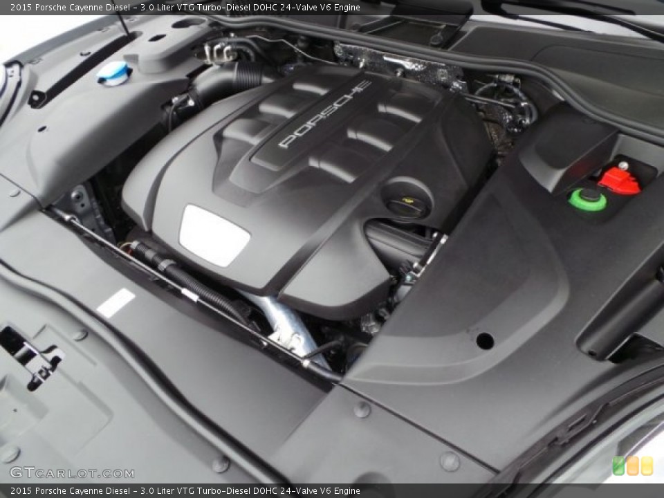 3.0 Liter VTG Turbo-Diesel DOHC 24-Valve V6 Engine for the 2015 Porsche Cayenne #102781109