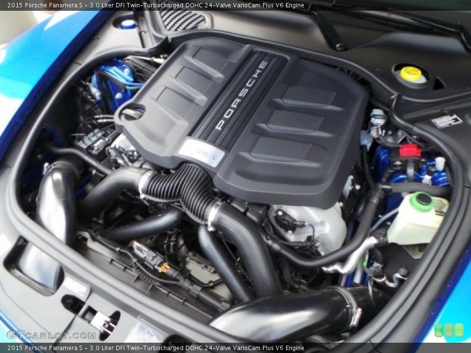 3.0 Liter DFI Twin-Turbocharged DOHC 24-Valve VarioCam Plus V6 Engine for the 2015 Porsche Panamera #102784109