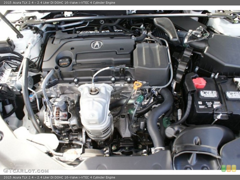 2.4 Liter DI DOHC 16-Valve i-VTEC 4 Cylinder 2015 Acura TLX Engine