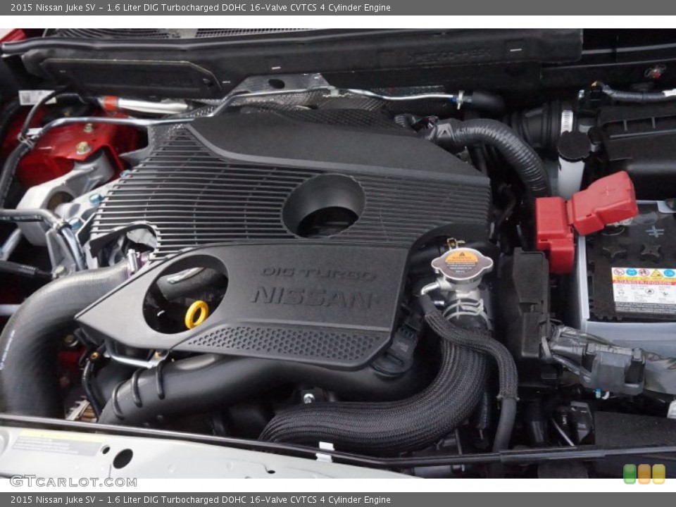 1.6 Liter DIG Turbocharged DOHC 16-Valve CVTCS 4 Cylinder Engine for the 2015 Nissan Juke #102845985