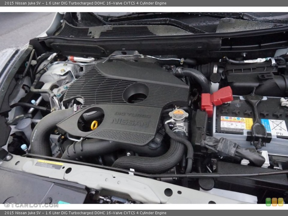 1.6 Liter DIG Turbocharged DOHC 16-Valve CVTCS 4 Cylinder Engine for the 2015 Nissan Juke #102846435