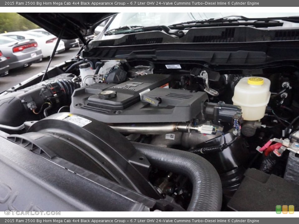 6.7 Liter OHV 24-Valve Cummins Turbo-Diesel Inline 6 Cylinder Engine for the 2015 Ram 2500 #102882492