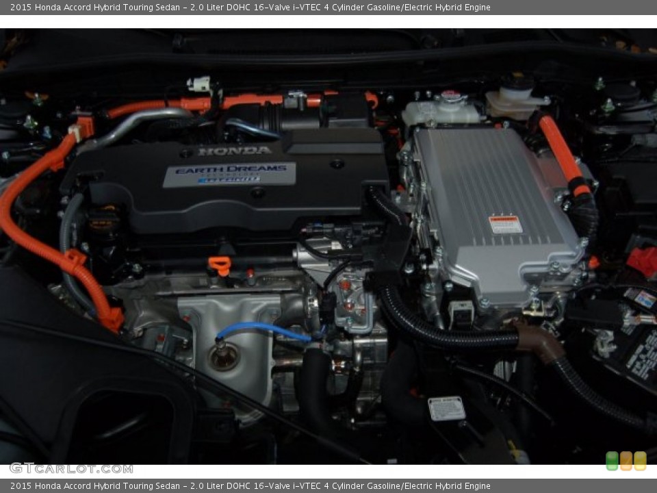 2.0 Liter DOHC 16-Valve i-VTEC 4 Cylinder Gasoline/Electric Hybrid Engine for the 2015 Honda Accord #102887305