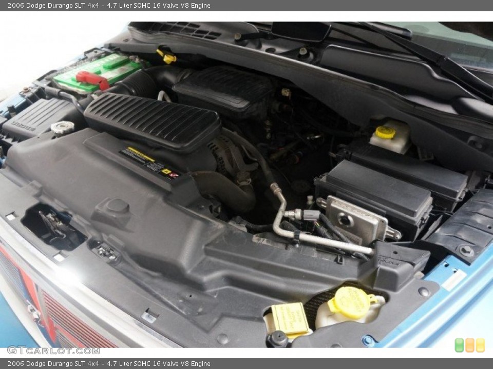 4.7 Liter SOHC 16 Valve V8 Engine for the 2006 Dodge Durango #102910147