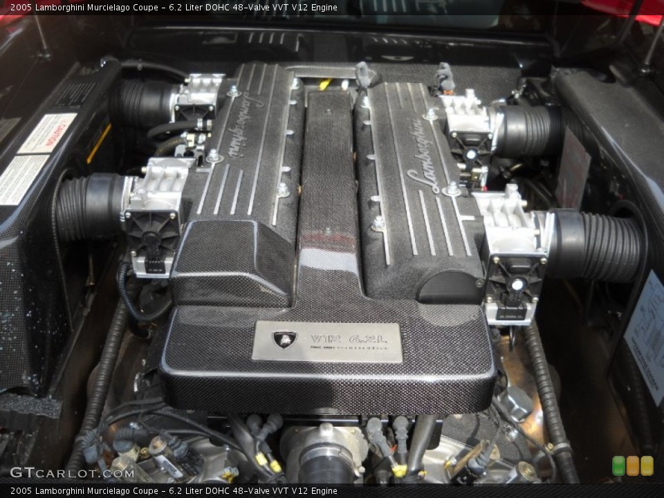 6.2 Liter DOHC 48-Valve VVT V12 Engine for the 2005 Lamborghini Murcielago #102926159