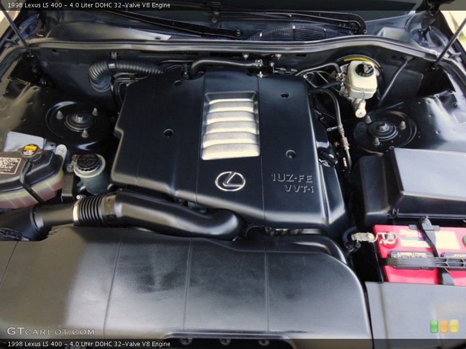 4.0 Liter DOHC 32-Valve V8 1998 Lexus LS Engine
