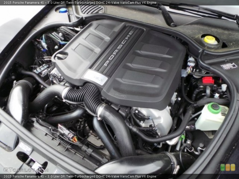 3.0 Liter DFI Twin-Turbocharged DOHC 24-Valve VarioCam Plus V6 Engine for the 2015 Porsche Panamera #102941936