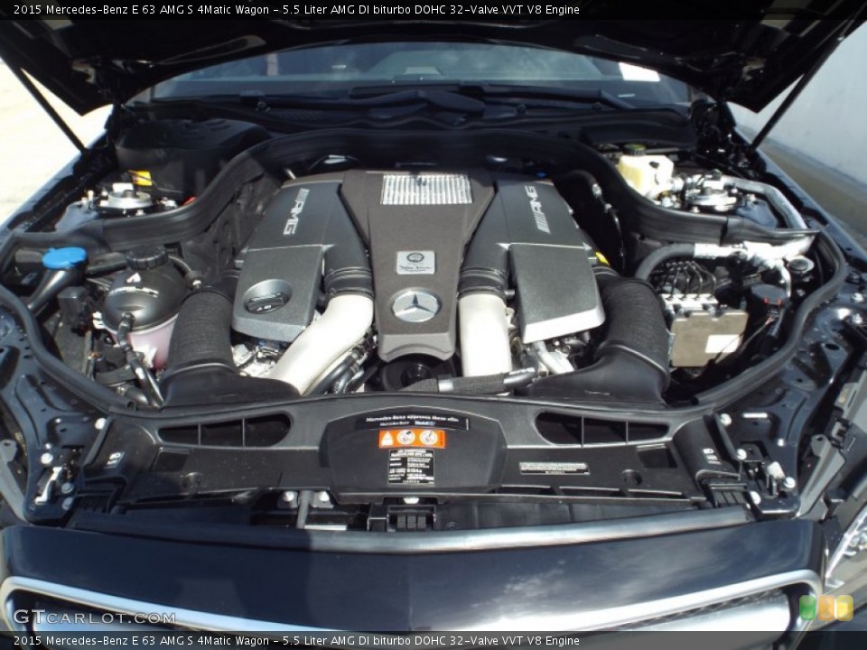 5.5 Liter AMG DI biturbo DOHC 32-Valve VVT V8 Engine for the 2015 Mercedes-Benz E #102944137