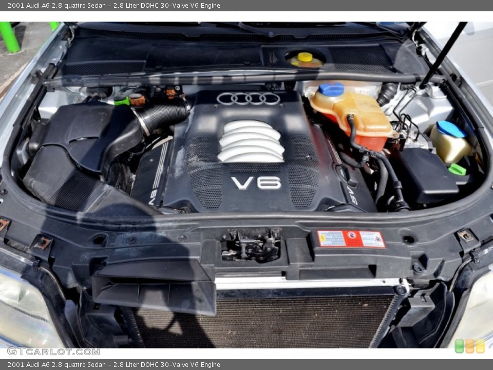 2.8 Liter DOHC 30-Valve V6 Engine for the 2001 Audi A6 #102955770