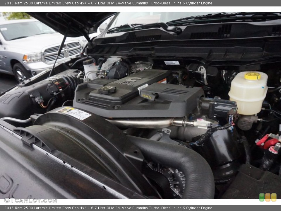 6.7 Liter OHV 24-Valve Cummins Turbo-Diesel Inline 6 Cylinder Engine for the 2015 Ram 2500 #102984295