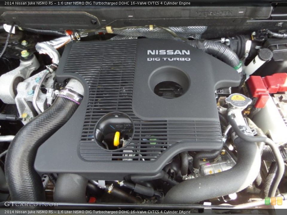 1.6 Liter NISMO DIG Turbocharged DOHC 16-Valve CVTCS 4 Cylinder Engine for the 2014 Nissan Juke #102991243