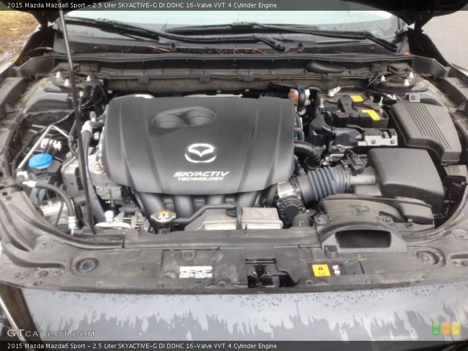 2.5 Liter SKYACTIVE-G DI DOHC 16-Valve VVT 4 Cylinder Engine for the 2015 Mazda Mazda6 #102996668