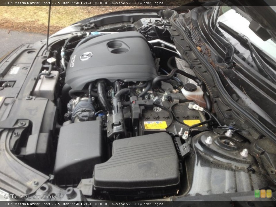 2.5 Liter SKYACTIVE-G DI DOHC 16-Valve VVT 4 Cylinder Engine for the 2015 Mazda Mazda6 #102996679