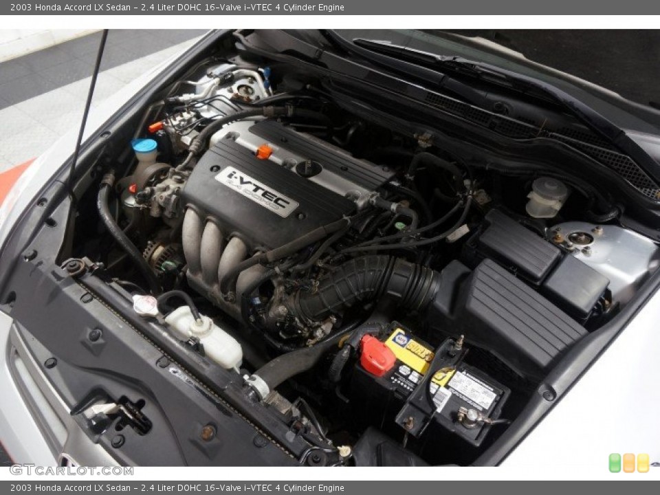 2.4 Liter DOHC 16-Valve i-VTEC 4 Cylinder Engine for the 2003 Honda Accord #103015899