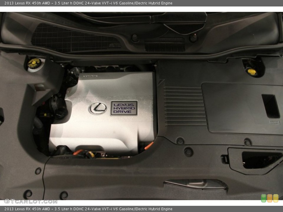 3.5 Liter h DOHC 24-Valve VVT-i V6 Gasoline/Electric Hybrid Engine for the 2013 Lexus RX #103027038