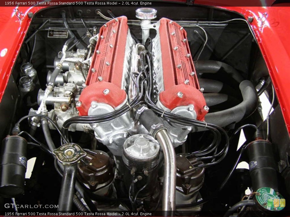 2.0L 4cyl. 1956 Ferrari 500 Testa Rossa Engine