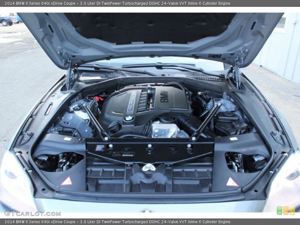 3.0 Liter DI TwinPower Turbocharged DOHC 24-Valve VVT Inline 6 Cylinder Engine for the 2014 BMW 6 Series #103096964