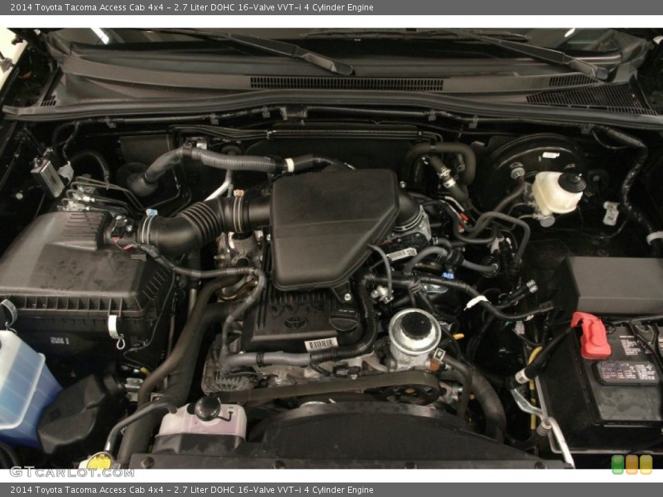 2.7 Liter DOHC 16-Valve VVT-i 4 Cylinder 2014 Toyota Tacoma Engine