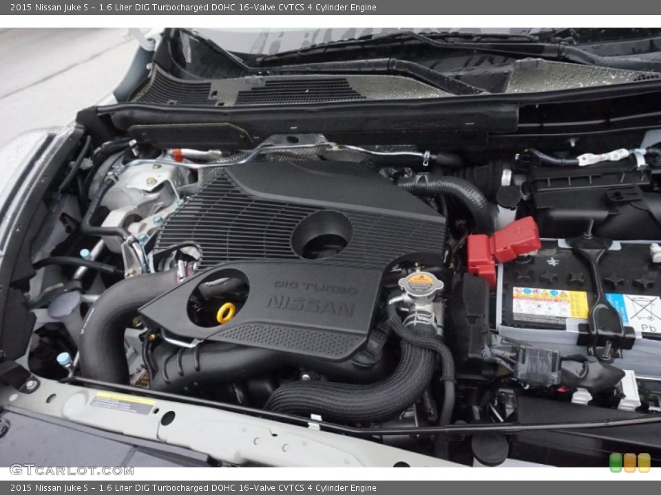 1.6 Liter DIG Turbocharged DOHC 16-Valve CVTCS 4 Cylinder Engine for the 2015 Nissan Juke #103166732