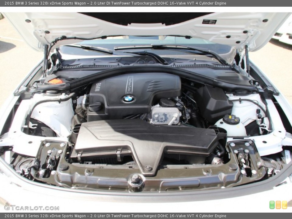 2.0 Liter DI TwinPower Turbocharged DOHC 16-Valve VVT 4 Cylinder Engine for the 2015 BMW 3 Series #103173062