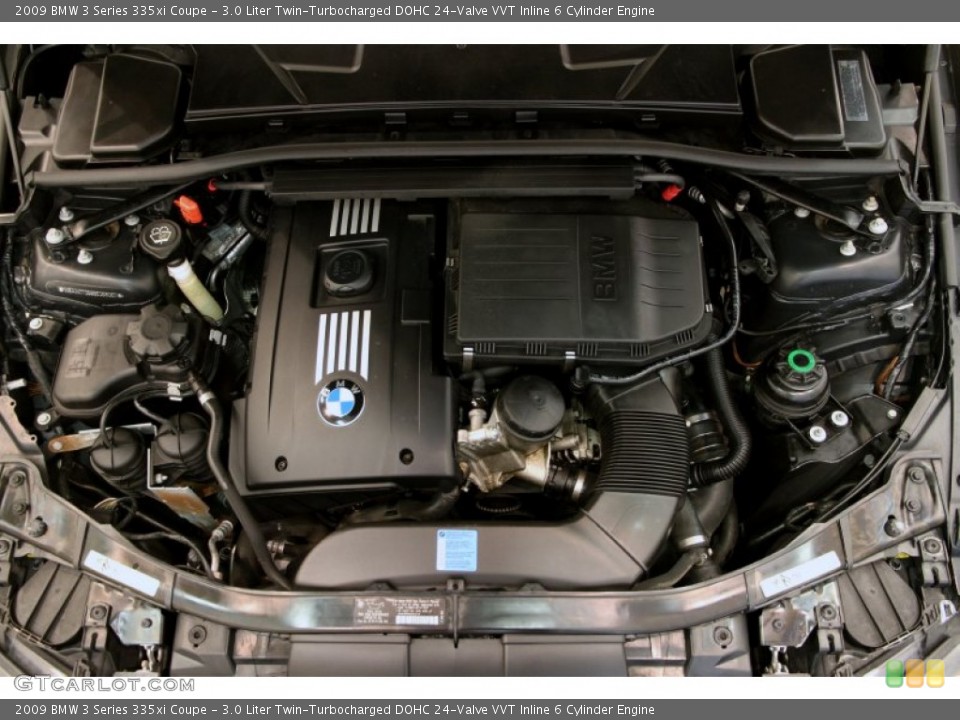 3.0 Liter Twin-Turbocharged DOHC 24-Valve VVT Inline 6 Cylinder Engine for the 2009 BMW 3 Series #103225429