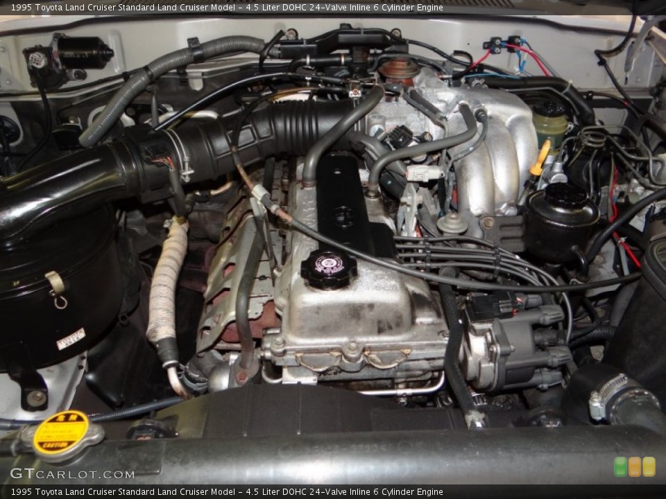 4.5 Liter DOHC 24-Valve Inline 6 Cylinder Engine for the 1995 Toyota Land Cruiser #103271990