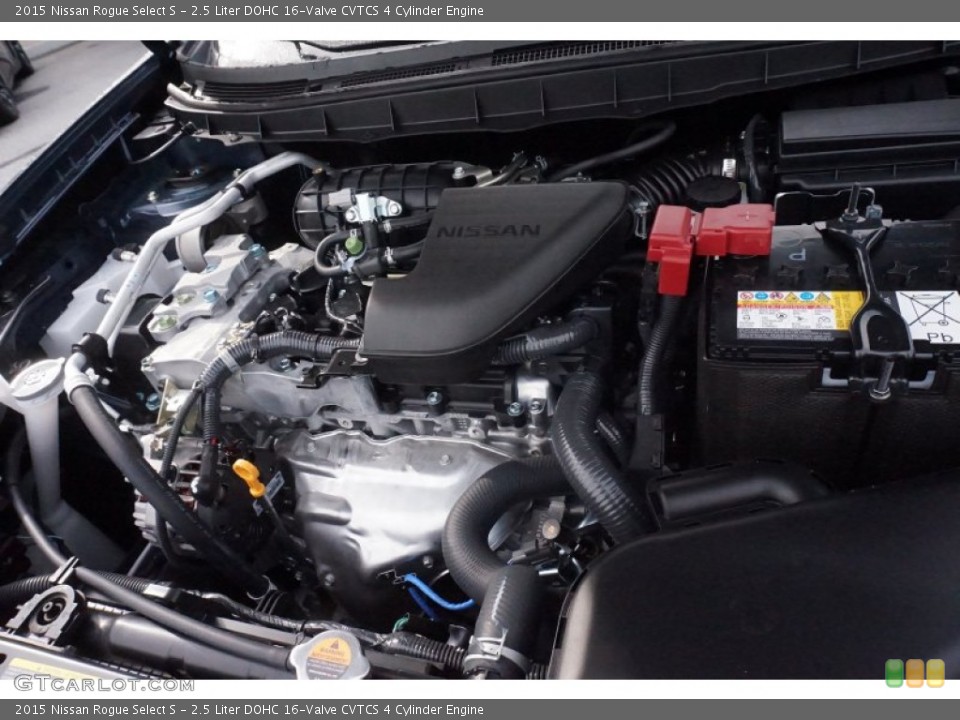 2.5 Liter DOHC 16-Valve CVTCS 4 Cylinder Engine for the 2015 Nissan Rogue Select #103274792