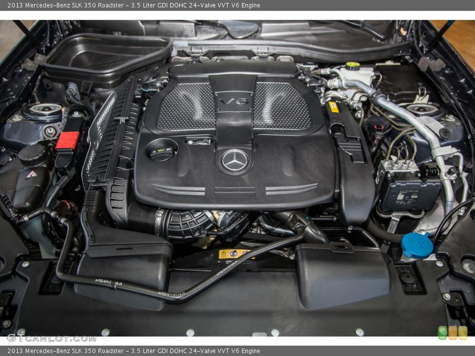 3.5 Liter GDI DOHC 24-Valve VVT V6 2013 Mercedes-Benz SLK Engine
