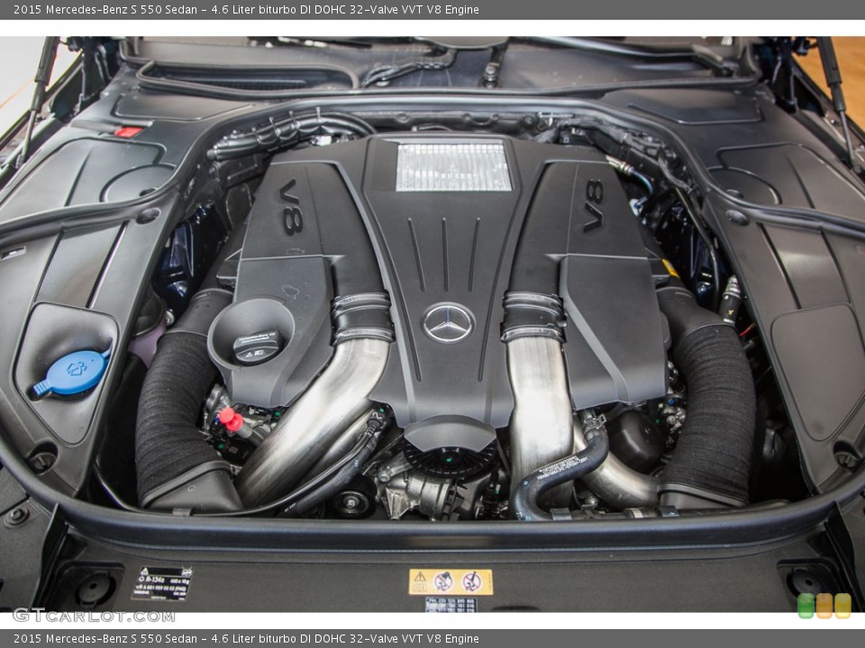 4.6 Liter biturbo DI DOHC 32-Valve VVT V8 Engine for the 2015 Mercedes-Benz S #103309960