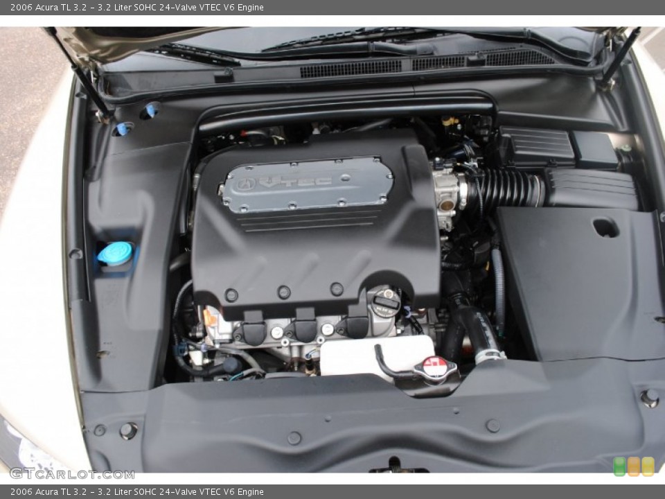 3.2 Liter SOHC 24-Valve VTEC V6 2006 Acura TL Engine