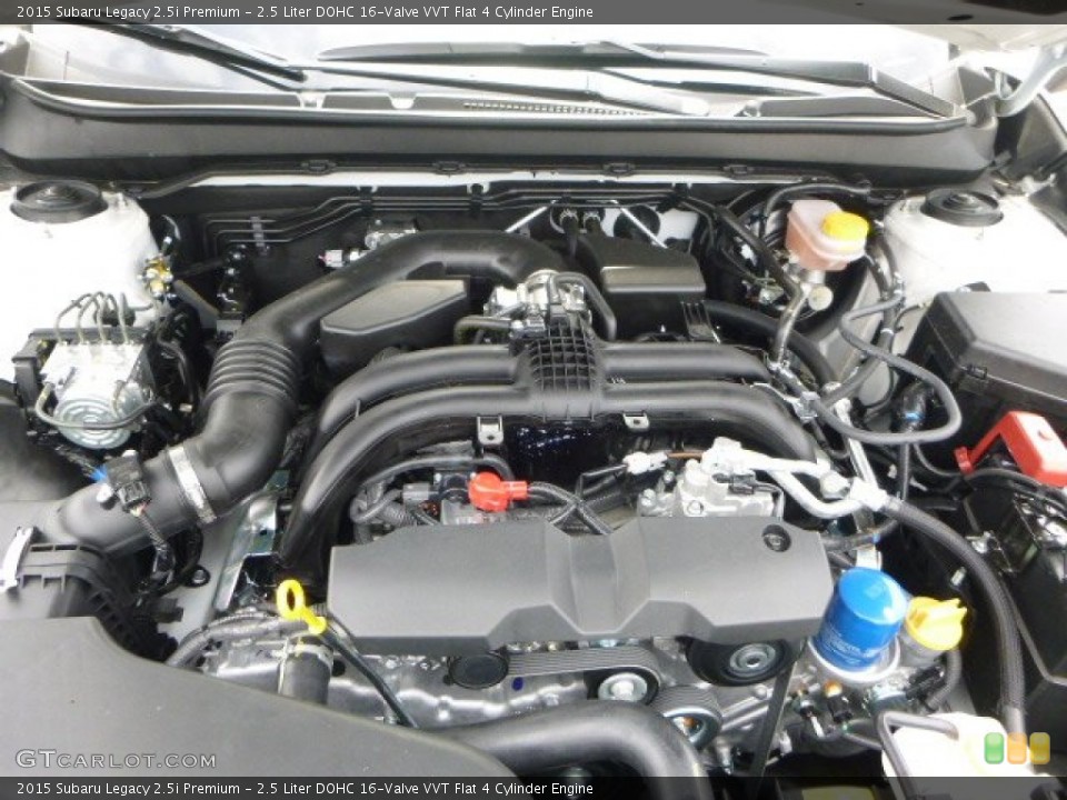 2.5 Liter DOHC 16-Valve VVT Flat 4 Cylinder Engine for the 2015 Subaru Legacy #103330478