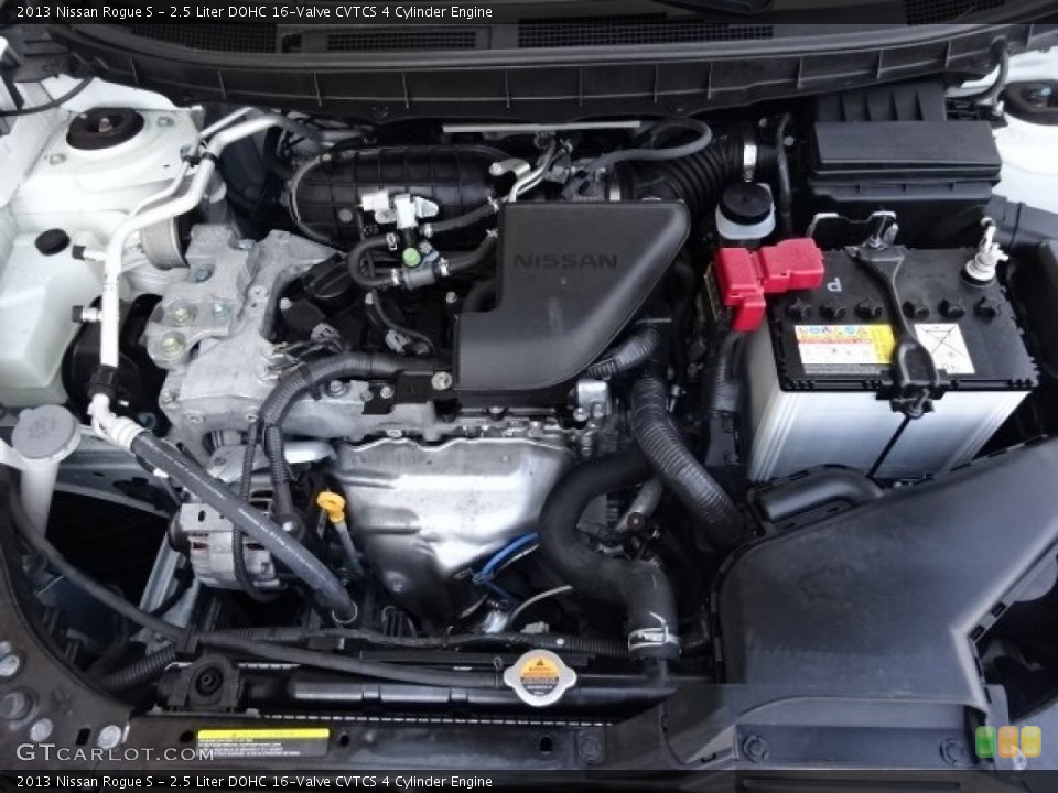 2.5 Liter DOHC 16-Valve CVTCS 4 Cylinder Engine for the 2013 Nissan Rogue #103332845