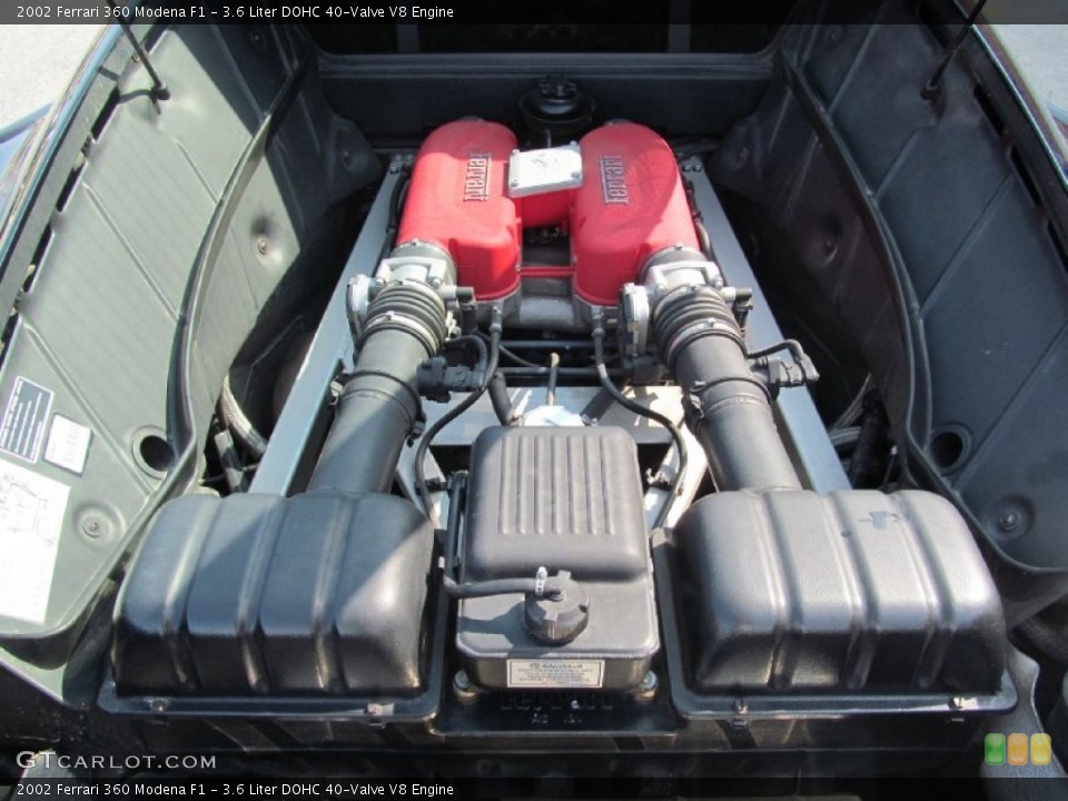3.6 Liter DOHC 40-Valve V8 Engine for the 2002 Ferrari 360 #103340357