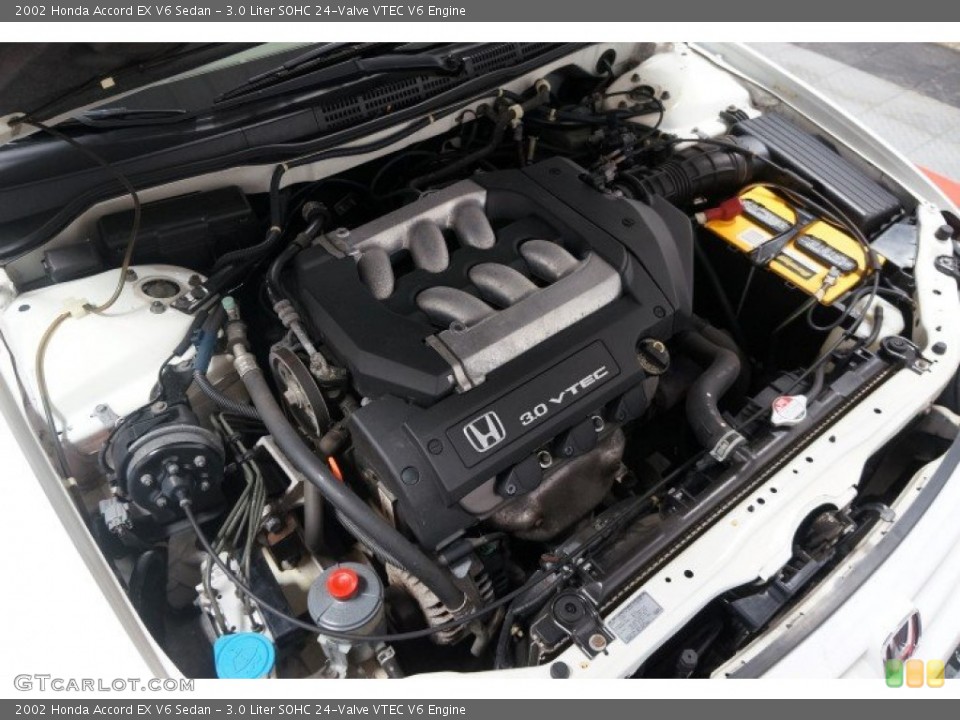 3.0 Liter SOHC 24-Valve VTEC V6 Engine for the 2002 Honda Accord #103349972
