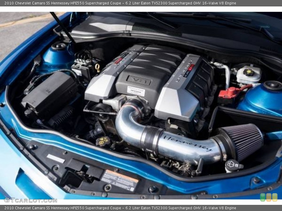 6.2 Liter Eaton TVS2300 Supercharged OHV 16-Valve V8 2010 Chevrolet Camaro Engine