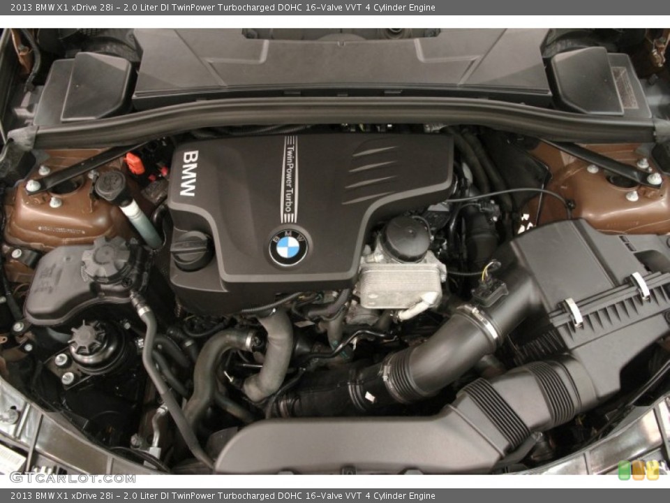 2.0 Liter DI TwinPower Turbocharged DOHC 16-Valve VVT 4 Cylinder Engine for the 2013 BMW X1 #103367457
