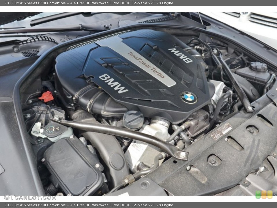 4.4 Liter DI TwinPower Turbo DOHC 32-Valve VVT V8 Engine for the 2012 BMW 6 Series #103373063