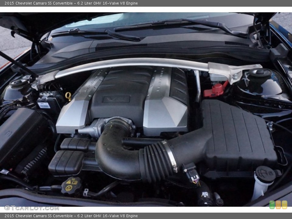 6.2 Liter OHV 16-Valve V8 2015 Chevrolet Camaro Engine
