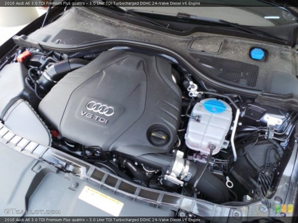 3.0 Liter TDI Turbocharged DOHC 24-Valve Diesel V6 Engine for the 2016 Audi A6 #103411714