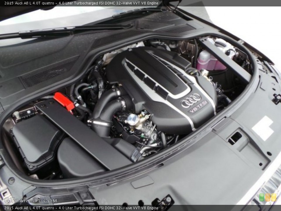 4.0 Liter Turbocharged FSI DOHC 32-Valve VVT V8 Engine for the 2015 Audi A8 #103412440