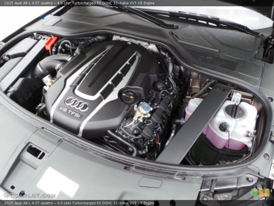 4.0 Liter Turbocharged FSI DOHC 32-Valve VVT V8 Engine for the 2015 Audi A8 #103412461