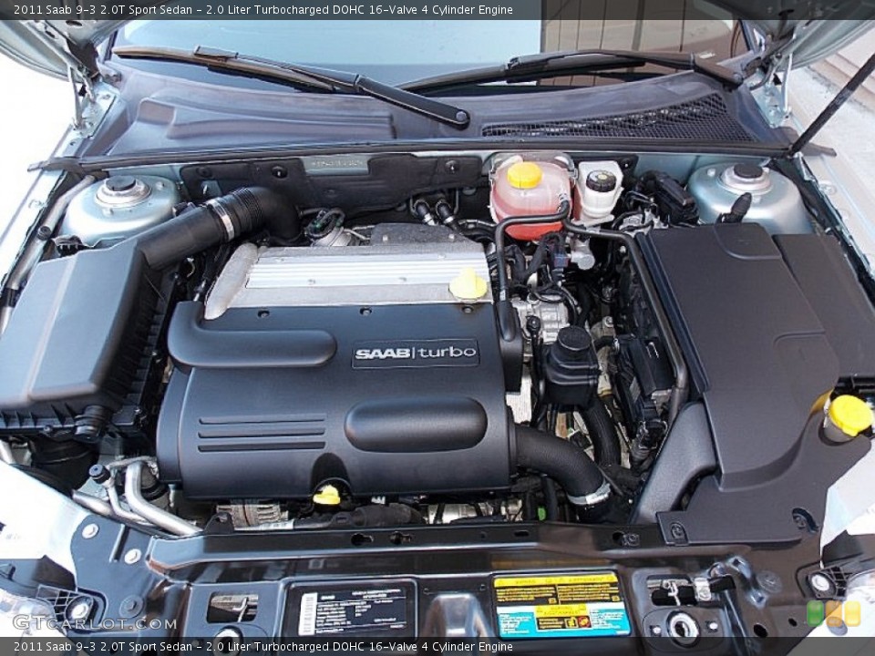 2.0 Liter Turbocharged DOHC 16-Valve 4 Cylinder Engine for the 2011 Saab 9-3 #103440906