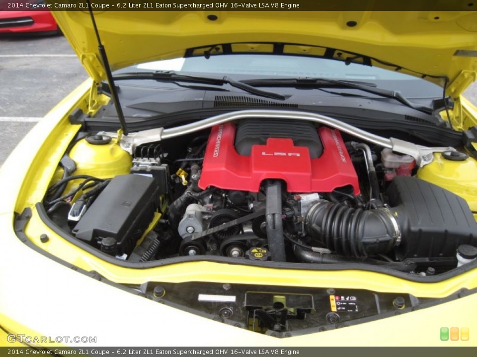 6.2 Liter ZL1 Eaton Supercharged OHV 16-Valve LSA V8 Engine for the 2014 Chevrolet Camaro #103442403